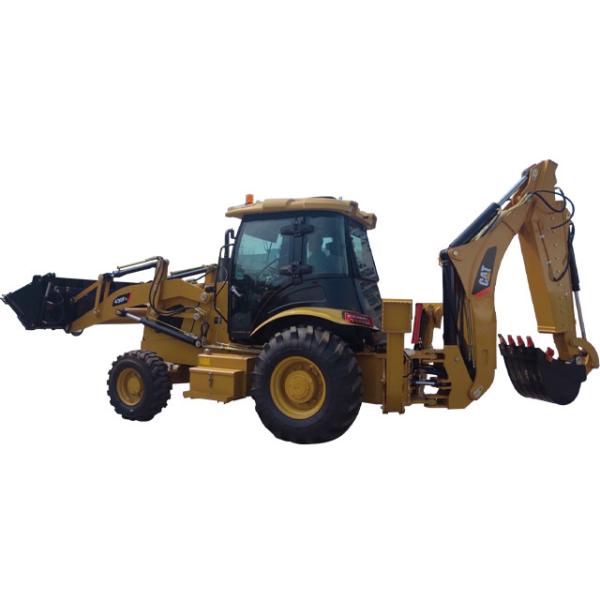 Quality Used Excavators Caterpillar Backhoe Loader With Lifelong Remote Technical Guidance for sale