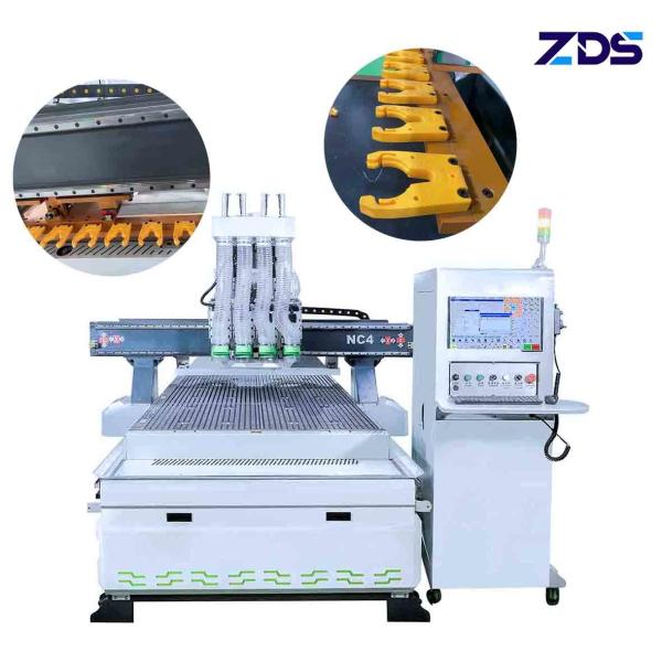 Quality 2440*1220*200mm Wood Cutting Router Machine Multi Axis CNC Milling Machine for sale