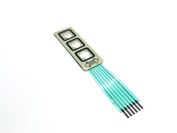 Quality Harsh Finish Membrane Keypad Switch With Membrane Keyboard Switch For Automotive Controls for sale