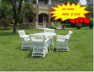 Wholesale 5pcs Rattan Garden Dining Sets / Outdoor Rattan Garden Furniture Sets from china suppliers