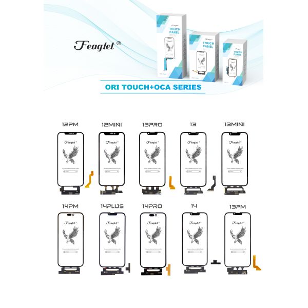 iPhone Touch Panel With OCA For XSM 12 12PRO 11PROMAX IC Grid-Free Original Color Second Replacement Of Glass Cover