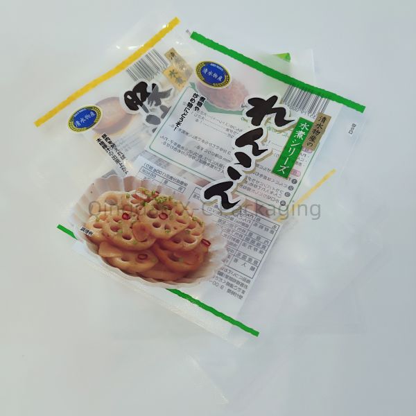 Laminated Material Flexible 3 Sided Pouch Smell Proof Food Grade With Clear Window