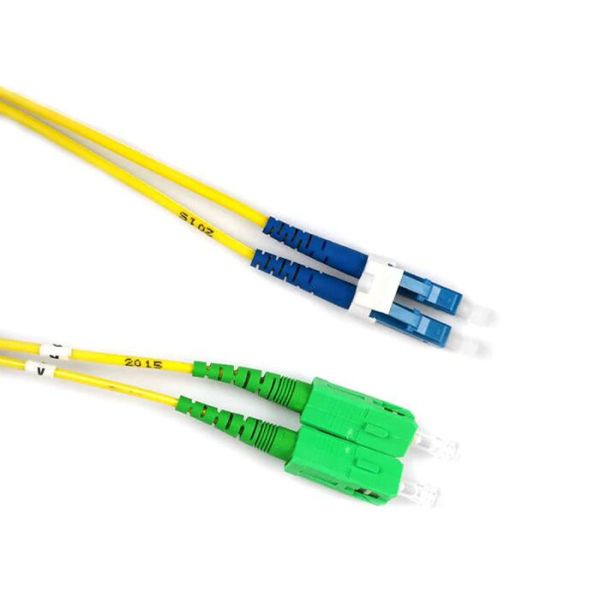 LC-LC G657A Multimode PVC (OFNR) Duplex 100M Fiber Patch Cord