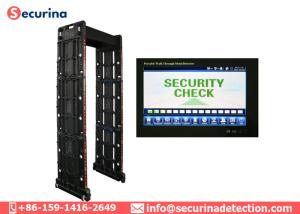 Wholesale IP67 Waterproof Walk Through Security Detector Door Frame 7 Inch LCD Screen from china suppliers