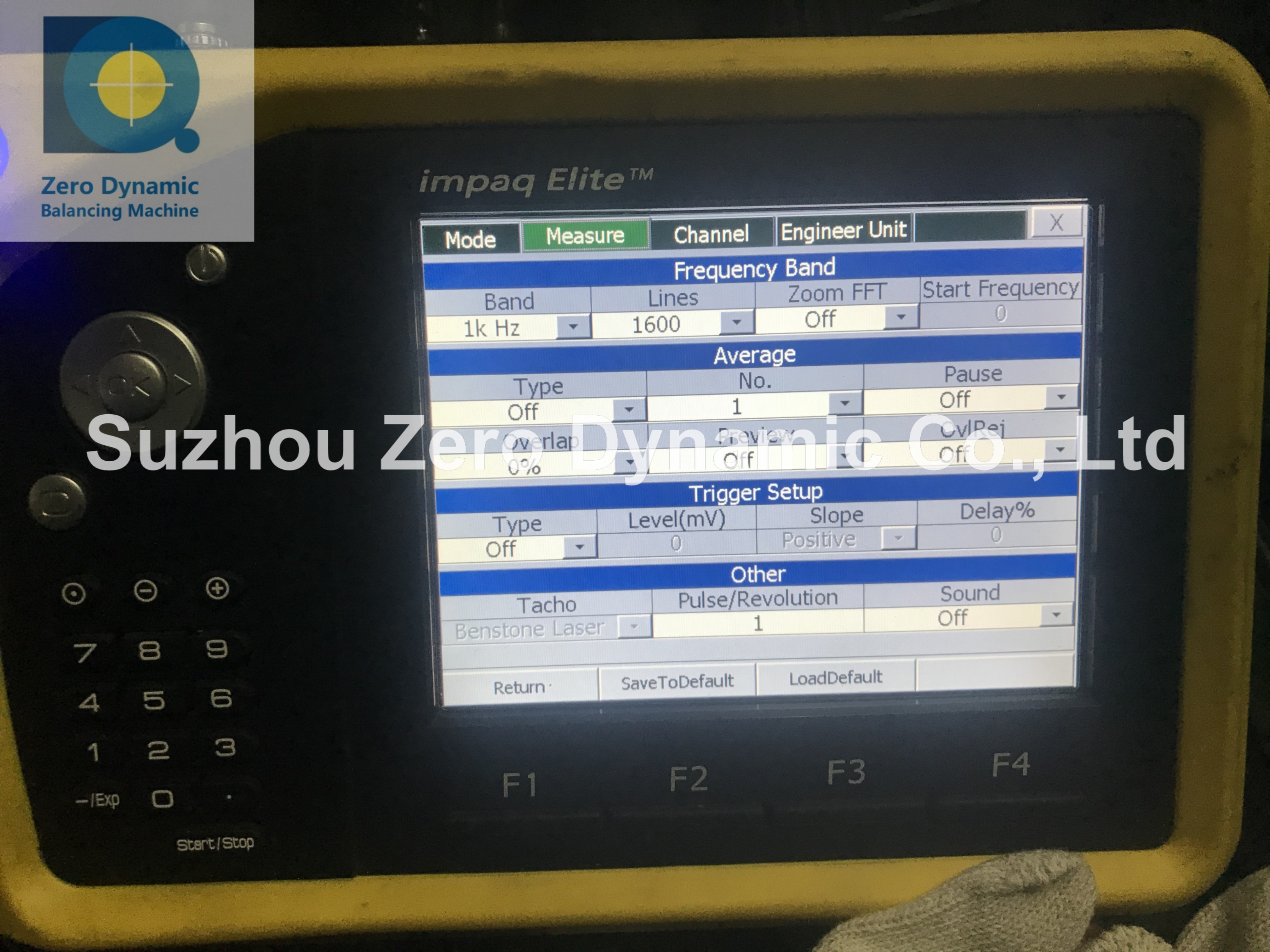 Benstone Four Channel Field Balancing Instrument Portable Balancing Machine