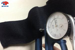 Wholesale Lightweight Nylon Loop Fabric , Soft Black sticky back hook and loop tape Receptive from china suppliers