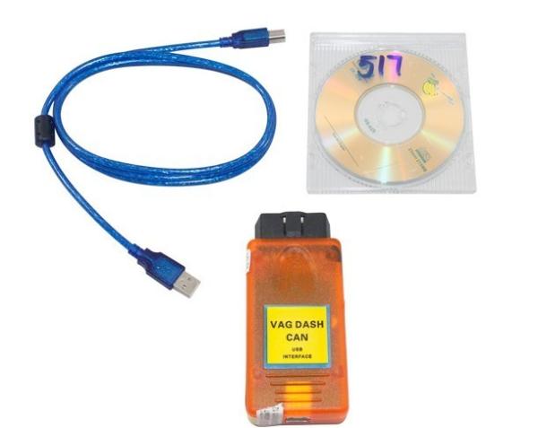 Quality Dash CAN V5.17 for VW / SEAT / SKODA, Odometer Correction Tool with CAN-BUS for sale