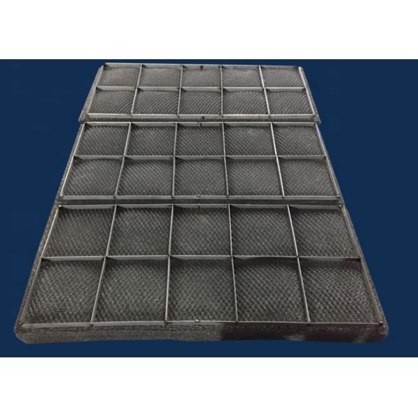 STD Filter Dia 2000mm Nickel Wire Mesh Demister For Gas And Liquid Separation