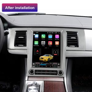 Tesla Screen Jaguar Xf Android Head Unit Android 10 Navigation Headunit 128GB 24V