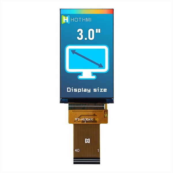 3 inch TFT LCD Display 480x854 Resolution RGB | ST7703 Controller