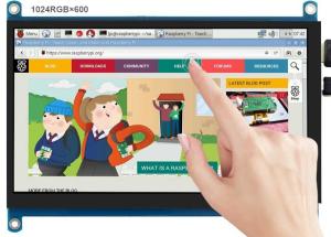 Wholesale 7&quot; 1024x600 Capacitive Touch Screen Module RGB HDMI LCD Module from china suppliers