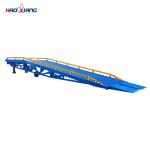 Temporary Loading Dock Ramp Hydraulic Ramp For Container Unloading