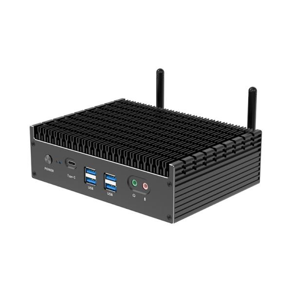 Quality Dual Ethernet DDR4 Fanless Intel Mini PC I5 I7 I9 12th Generation for sale