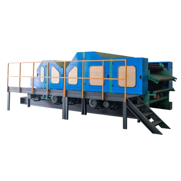 Changshu Sail machinery double cylinder double doffer carding machine for nonwoven fabric