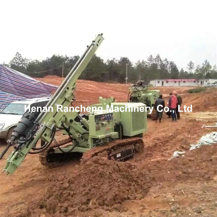 20-100mm Bore Depth Multi-Functional Solar Pile Driver For 120º Skid Pitch