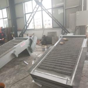 China Wastewater Mechanical Bar Screen , SS304 Coarse Bar Screen on sale