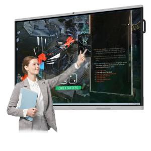 China Smart Interactive TV Touch Screen Whiteboard 10 Points Touches 105 Inch on sale