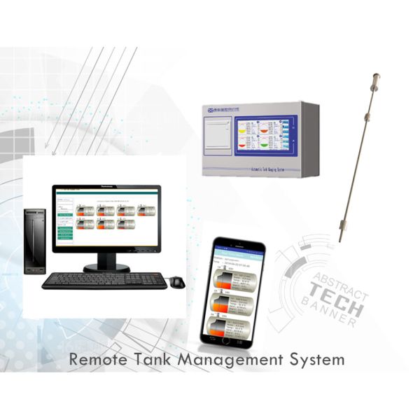 Tank Farm Filling Overfill Protection Visual Alarm DC24V Gasoline Level Meter/Sensor