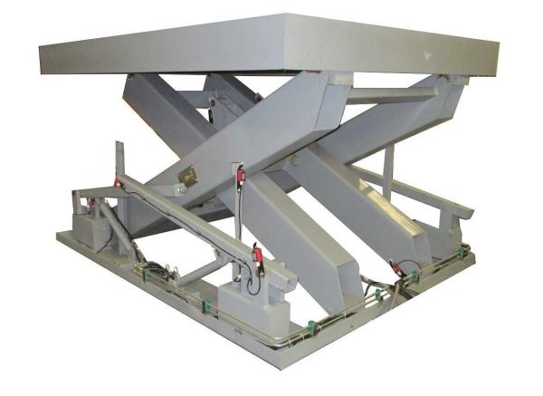 Quality Hydraulic Leg Loading Dock Table with 15000kg Carrying Capacity and 2700x2200mm Size for sale