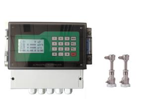China Intelligent Transit Time Ultrasonic Flow Meter Contact Type Sensor on sale