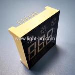 Ultra Red Customized Triple Digit 7 Segment LED Display Common Anode For