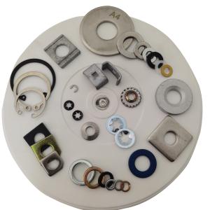 China Stainless Steel Lock Metal Spring Round Bolts Nuts Washer Galvanized Circlip Thin Shim Flat on sale