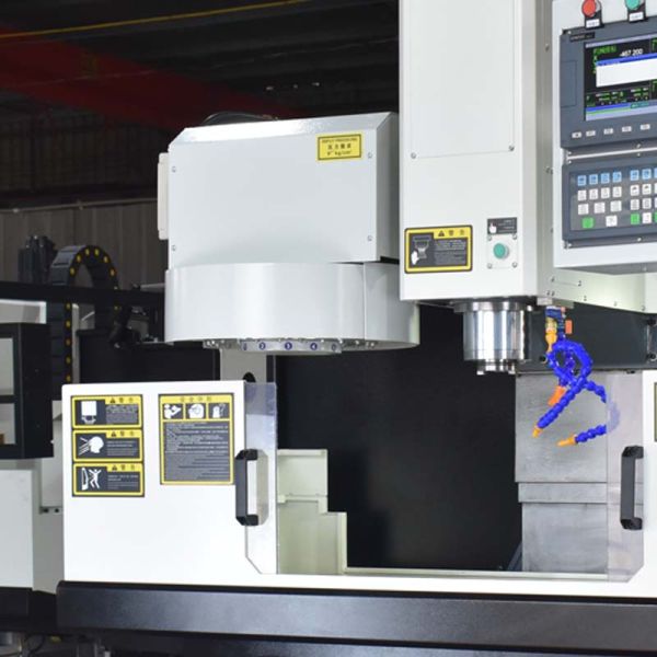 500mm Y Axis Travel BT40 CNC Vertical Milling Machine 1500x420mm Work Table