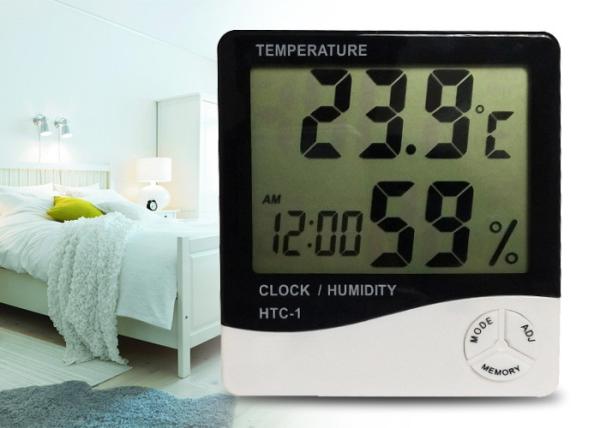 Quality Temperature Humidity Sensor Digital Hygro Thermometer Large Display Screen for sale