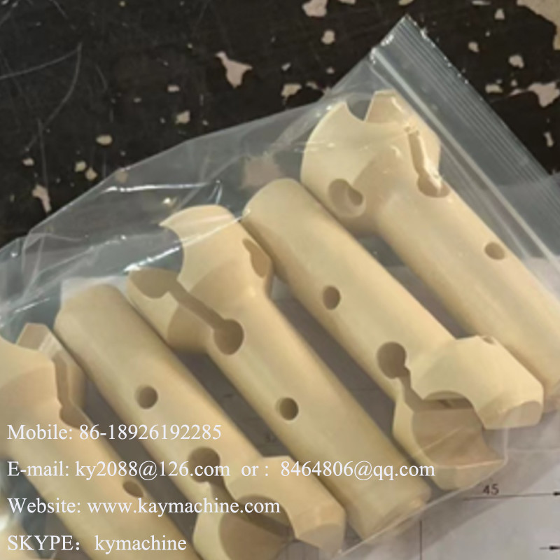 Polyetheretherketone Tecapeek Custom Design 5 Axis CNC Machining Services For Nylon ABS PEEK PC Parts Rapid Prototype CNC Machined Parts China