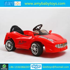 Wholesale The Red Plastic Children Ride On Car With Best Quality And Competitive Price For Selling from china suppliers