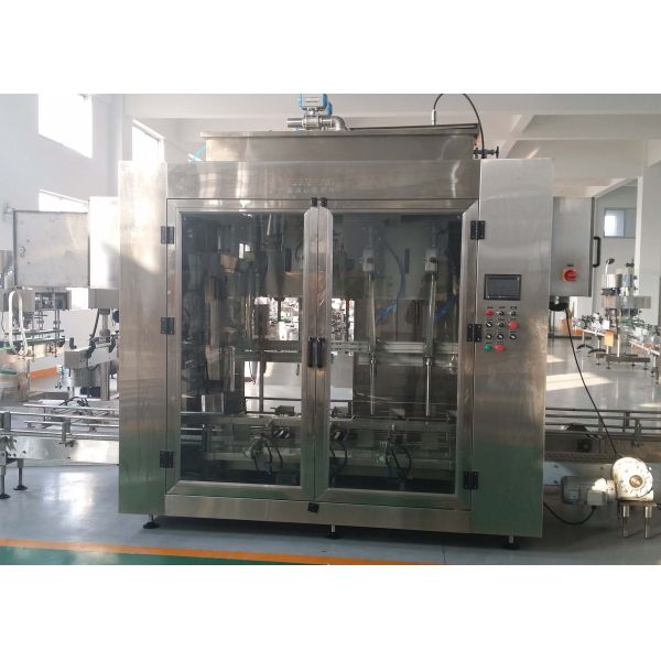 Lubricating Oil Automatic Filling Line 5L - 30L Net Weigh Filling Machine