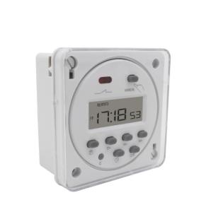 CN101A DC12V 16A Digital LCD Power Weekly Programmable Electronic Timer Relay Switch