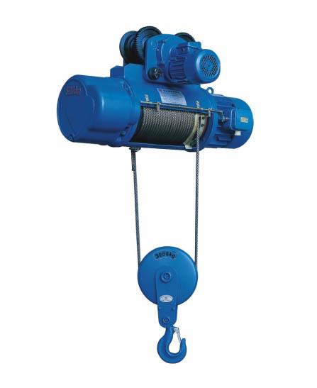 Quality Load Chain Monorail Hoist Design Wire Rope Electric Hoist CD1 & MD1 Series for sale