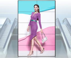 China WiFi Advertising 55Inch 500cd UHD 4K LCD Video Wall Display on sale