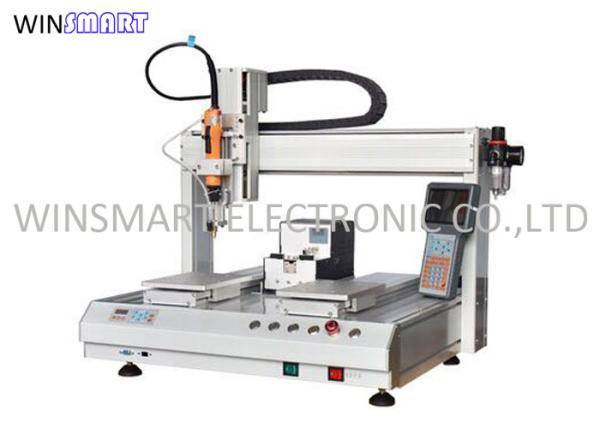 Quality DVDs Robotic Screwdriver Machine TP Control System 0.02mm Position Accuracy for sale
