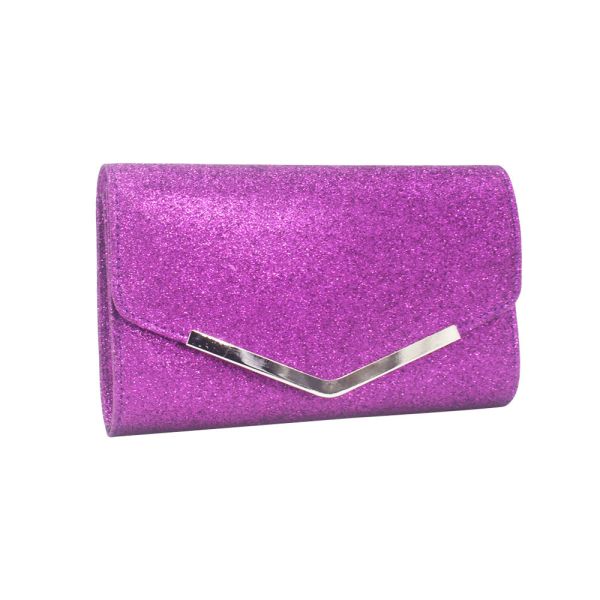 CROSS-BORDER NEW EUROPEAN AND AMERICAN FASHION FLASH DINNER BAG EVENING BAG LADIES HAND BAG