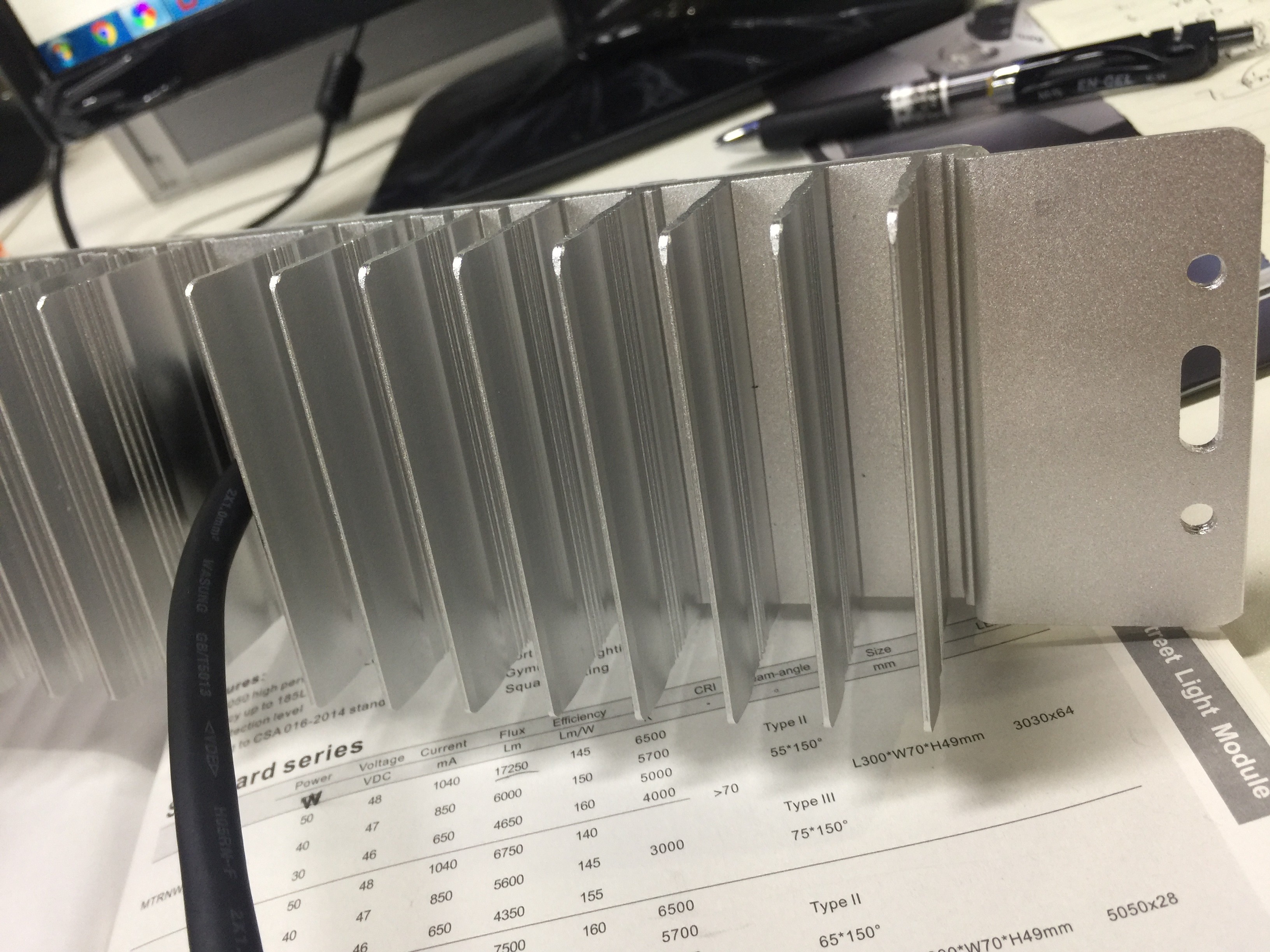 EMC 3030 integration LED Street Light Module with Osram / lumileds LED