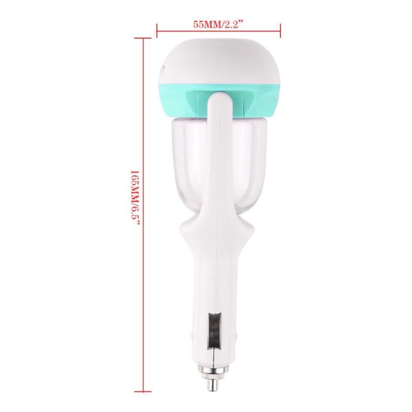 Mini Car 180 Degree Rotary Aromatherapy Essential Oil Deodorizer