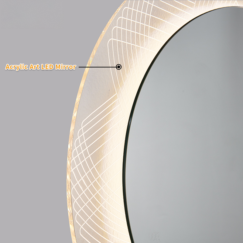 Round Smart Bathroom Mirror: A Stylish and High-Tech Bathroom Essential