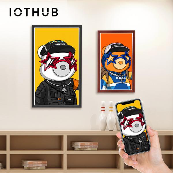 Quality Custom OEM 43 Inch Digital Picture Frame NFT Frame Display Antiglare for sale
