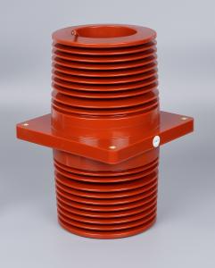 China 40.5kv Casting Resin Wall Bushing Insulation With Shiled Net Cross Double Copper Bus-Bar In SwitchgearBusbar Holes on sale