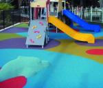 Pour In Place Playground Surface Materials Pressure Resistant Easy To Install