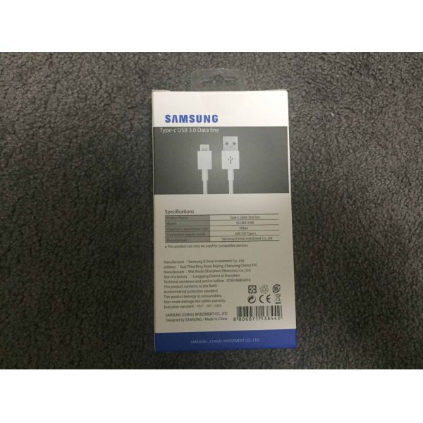 Samsung Galaxy S8 S8 plus rapid USB cable, Samsung S8 type C USB cable, Samsung S8 USB cable