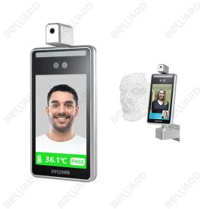 Wholesale Multi Verification 300ms Face Recognition Temperature Reader Machine from china suppliers
