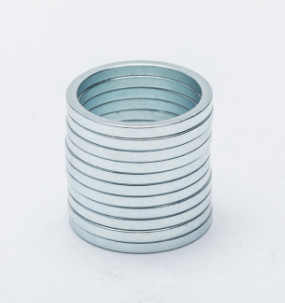 Ni Cu Ni Coating N38 NdFeB Magnet Block Special Shaped For Hardware Machinery