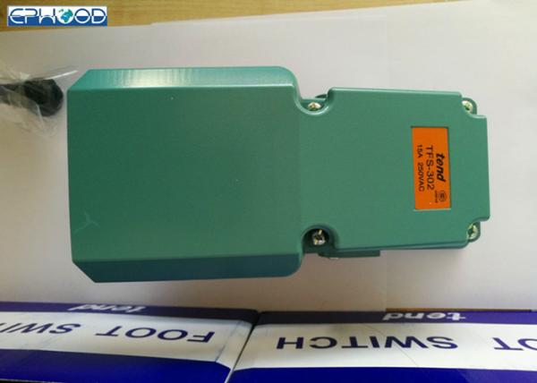 Quality Small Tend Protective Guard Foot Switch 250V AC Compact Structure TFS-302 Model for sale