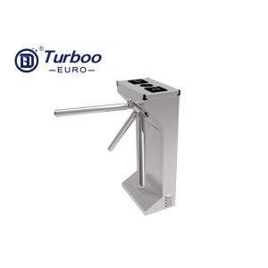 China SUS304 RFID Tripod Turnstile Gate Three Arm Semi Automatic Systems Turnstiles on sale