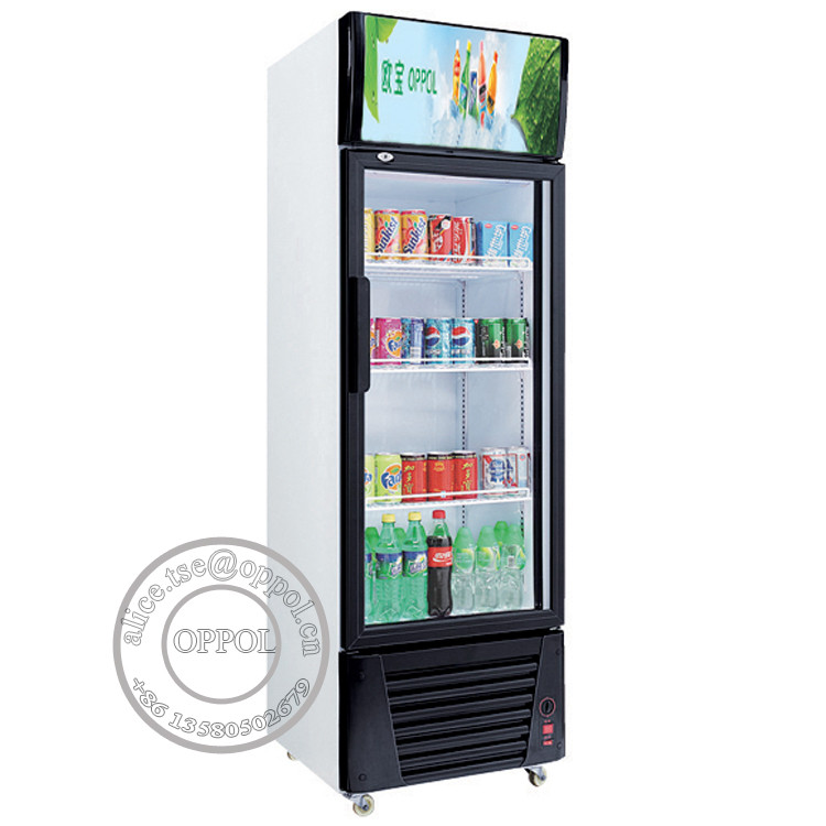 Wholesale OP-A704 Beverage Storage Display Vertical Showcase Refrigerator from china suppliers