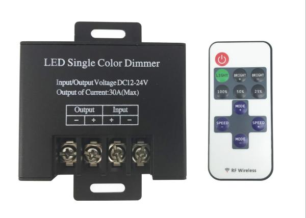 RF Wireless Remote DC12-24V Knob LED Controller Dimmer With Max Power 300W