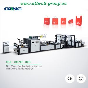 Wholesale Handle Flat Bag Manufacturing Machine / Ultrasonic Non Woven Bag Machine from china suppliers